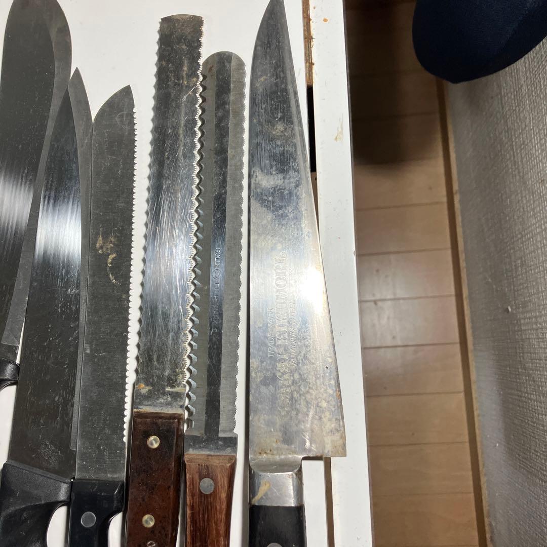 aggasalex2006　ジャンク包丁63本セットまとめ