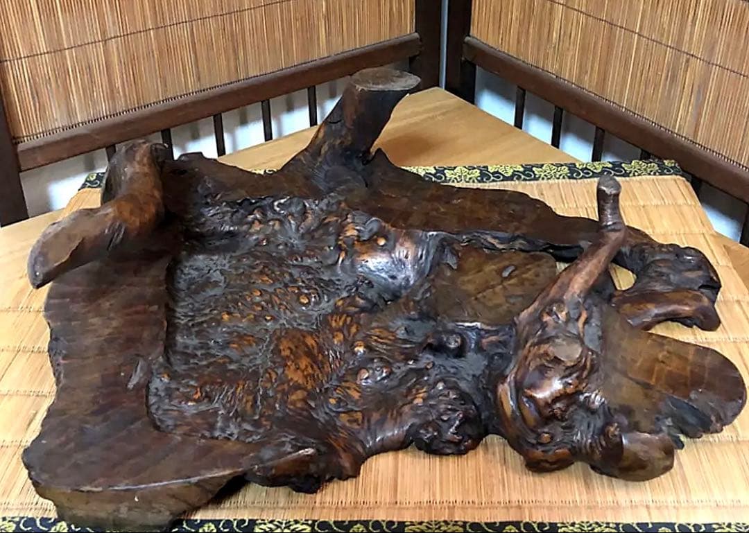 古木 根卓 花台 香台 盆栽台