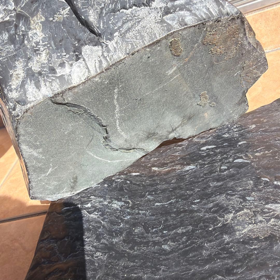 那智黒石　山型　水石 特大　盆栽