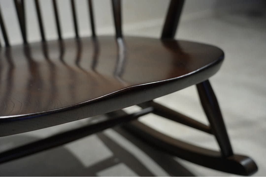 アーコール　ERCOL　グランドファザー　ロッキングチェア　Morris モリス