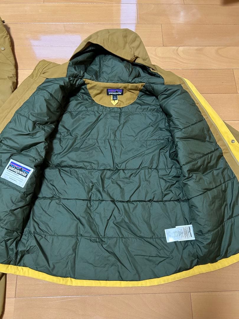 patagonia スキーウェア　kids 上L 下XL