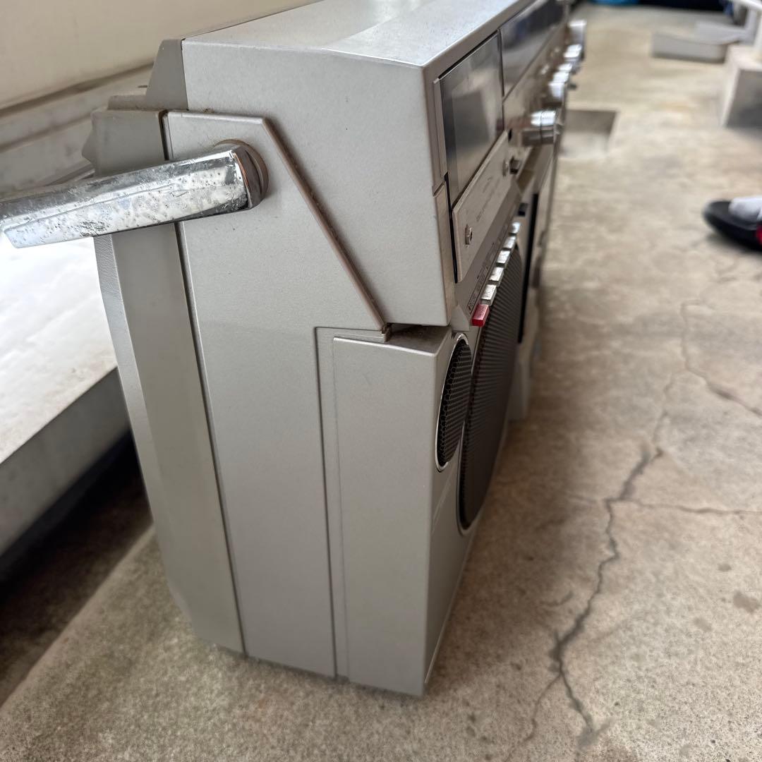 Aiwa J77 ラジカセ シルバー