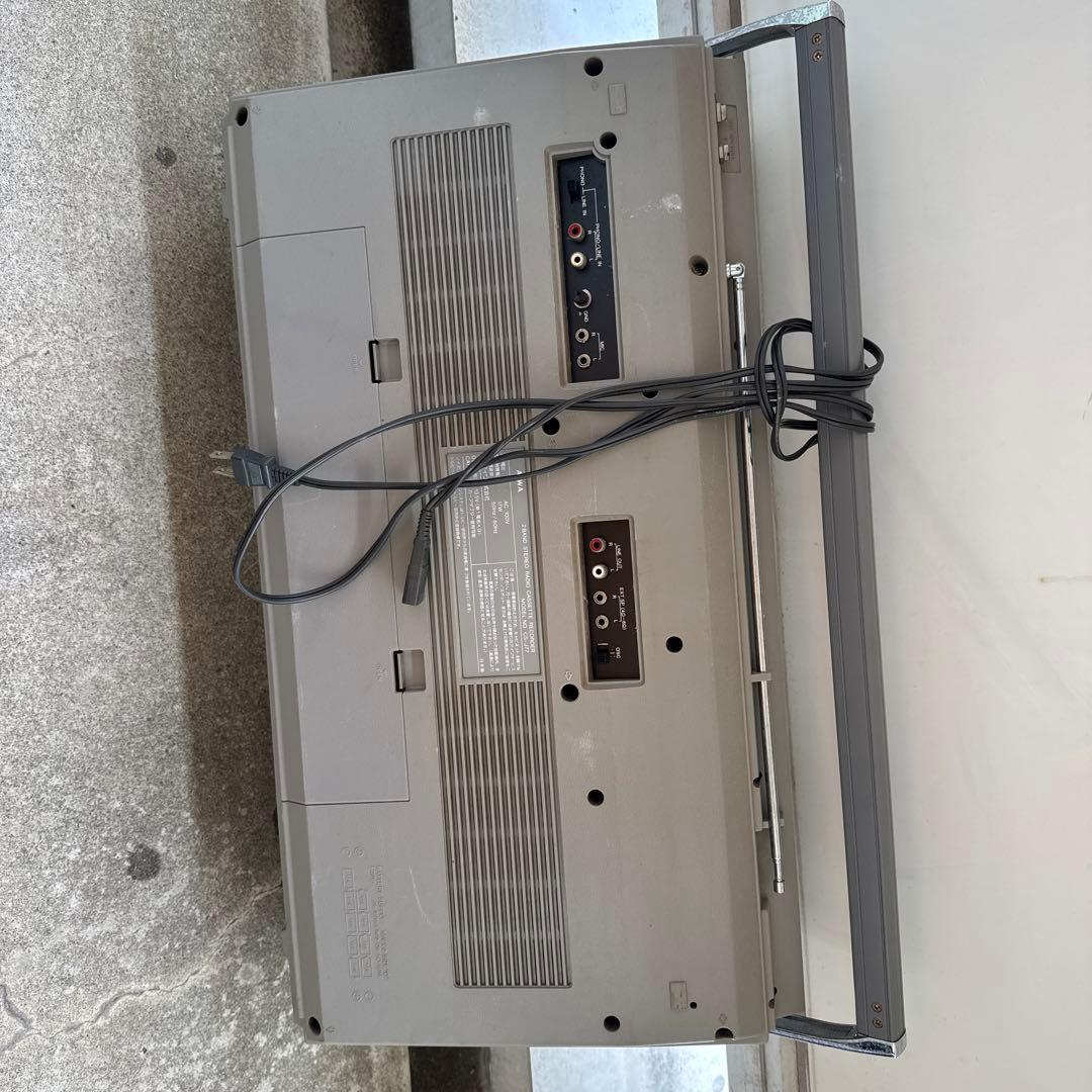 Aiwa J77 ラジカセ シルバー