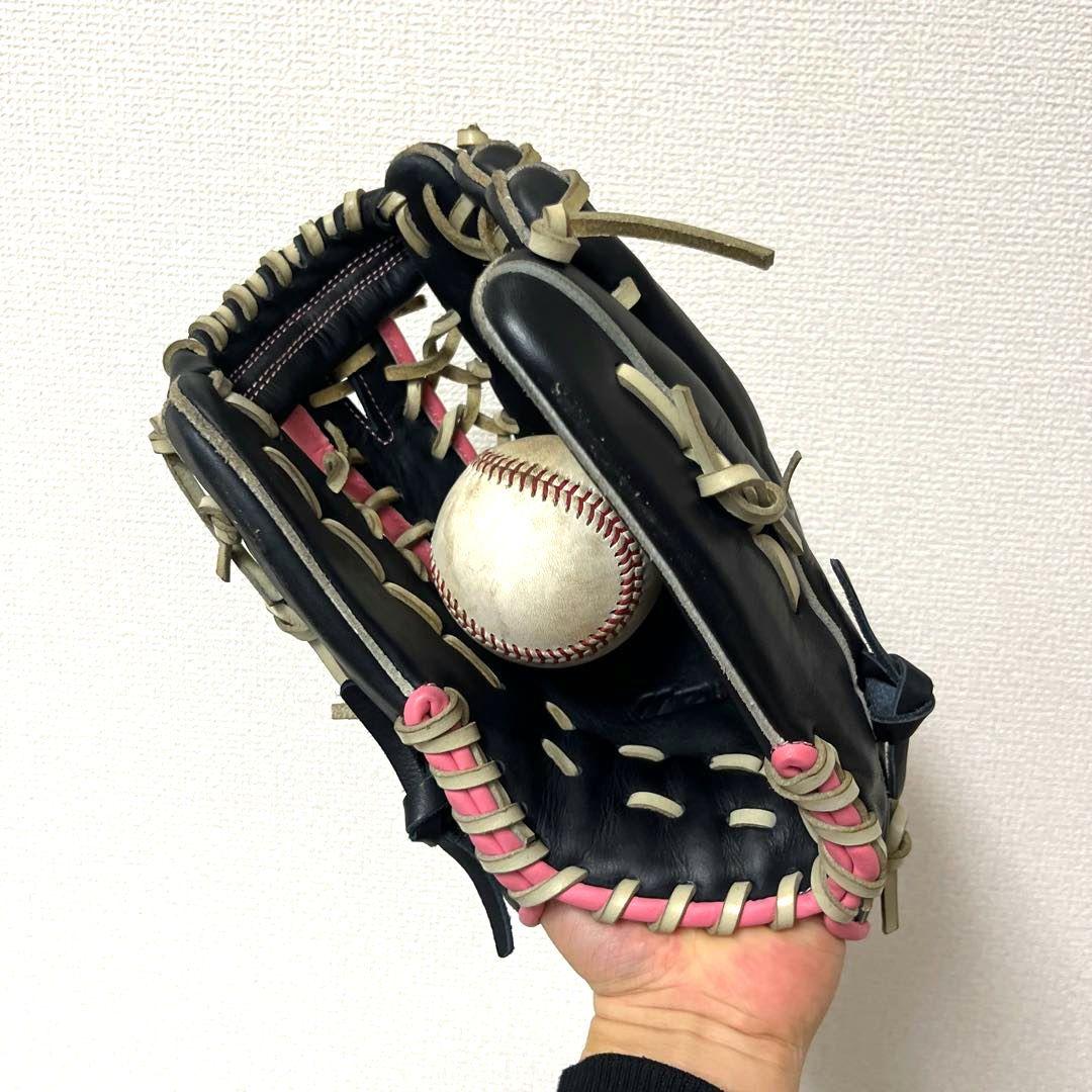 852 ミズノ ビューリーグ 極美品 軟式 オールラウンド グローブ