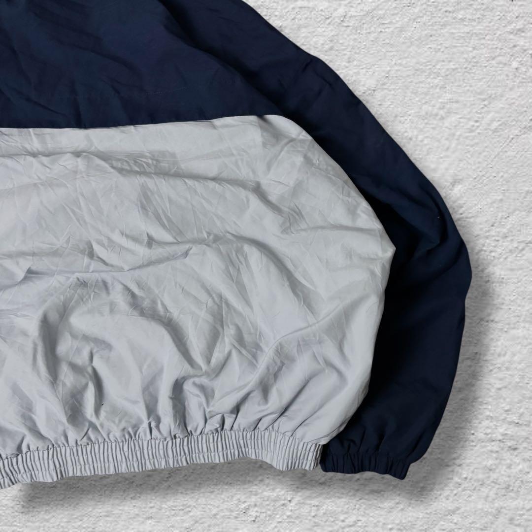 umbroアンブロナイロンジャケット90s古着vintageバイカラーネイビー