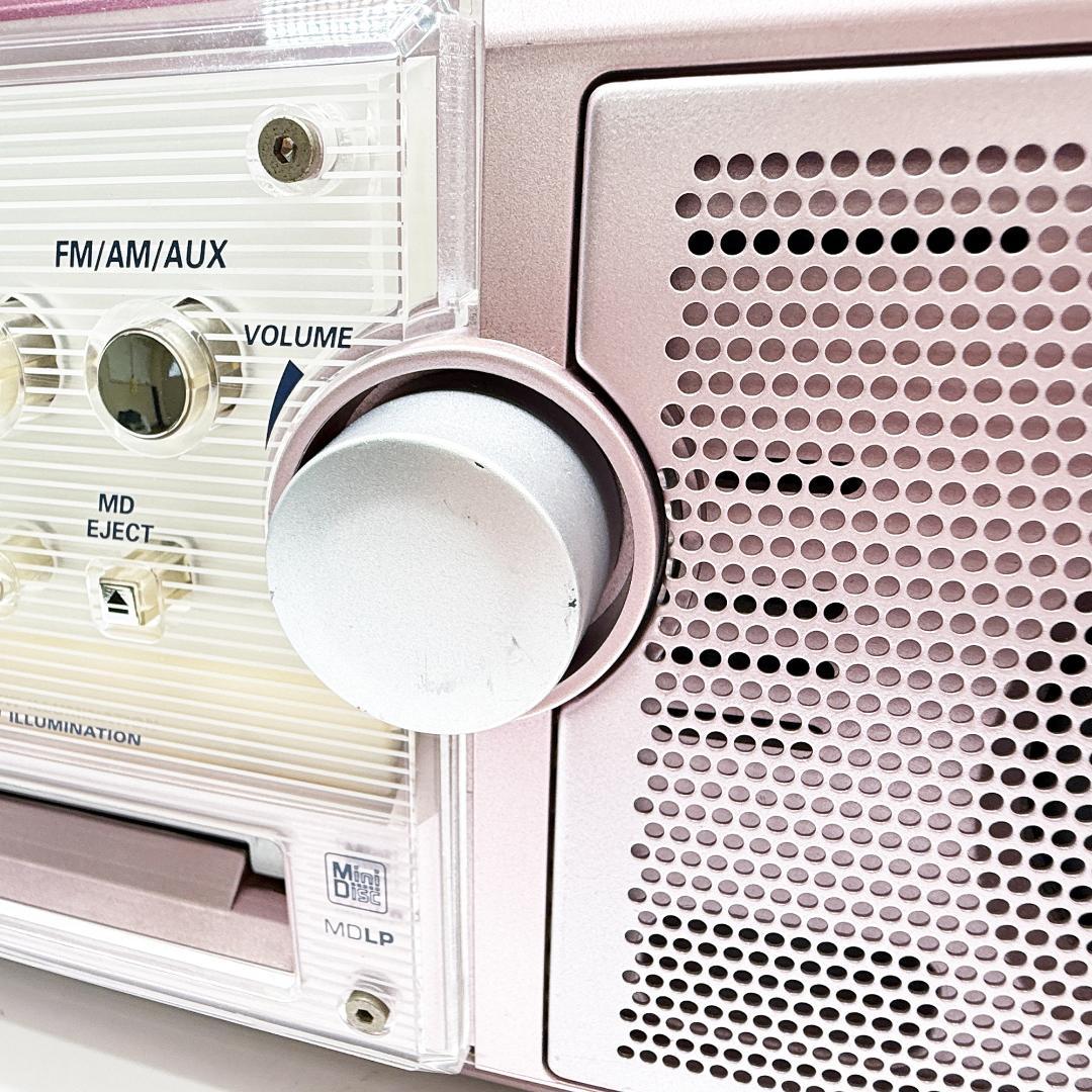 Victor JVC RC-Z1MD-P ピンク CD-MDポータブルシステム