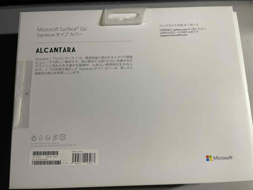 Microsoft Surface Go 3  純正タイプカバー付き