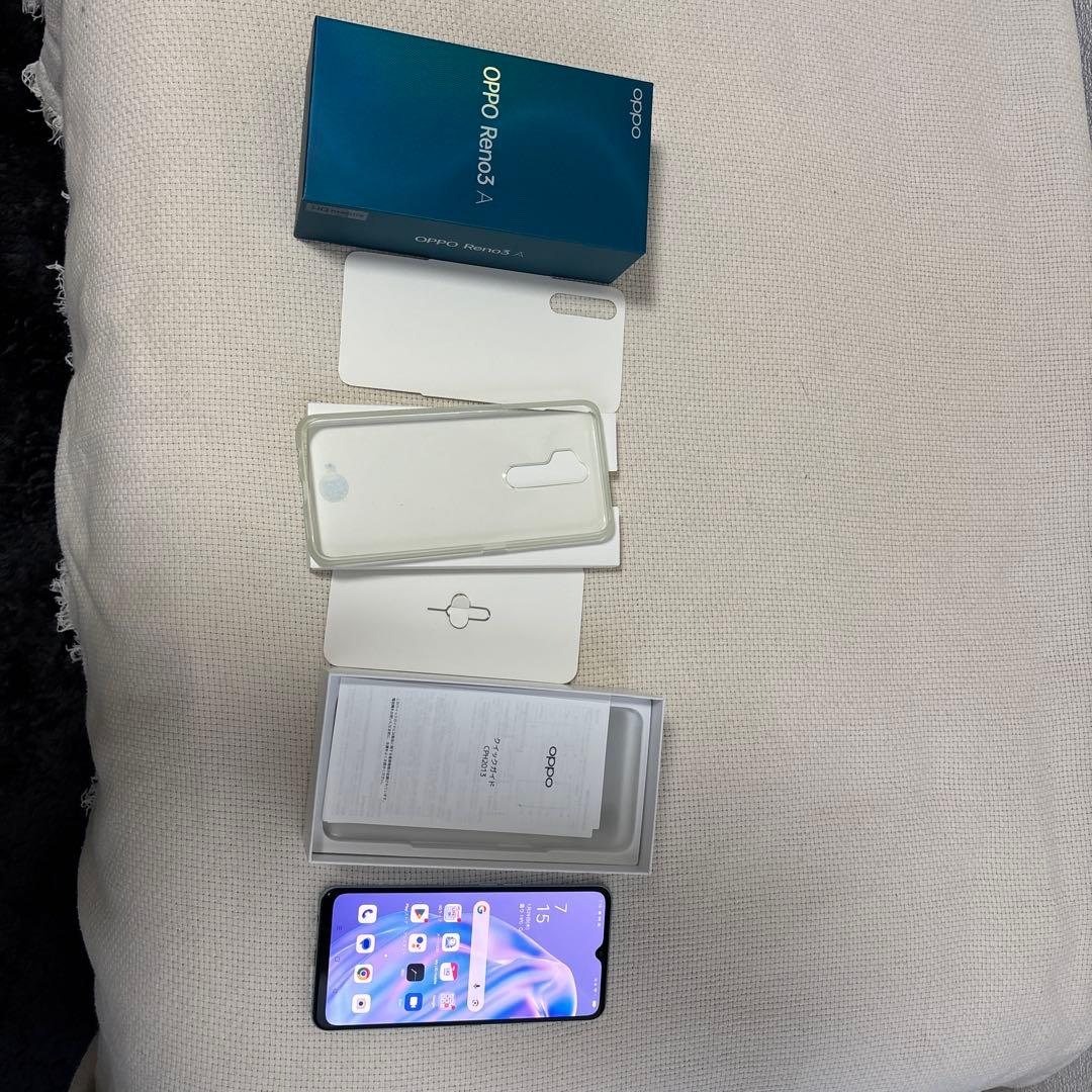 OPPO Reno 3 A sim freeグラデーションブルー 本体