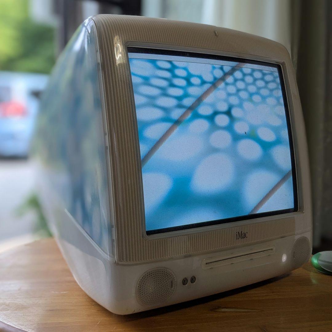 Apple iMac G3 Blue Dalmatian ブルーダルメシアン