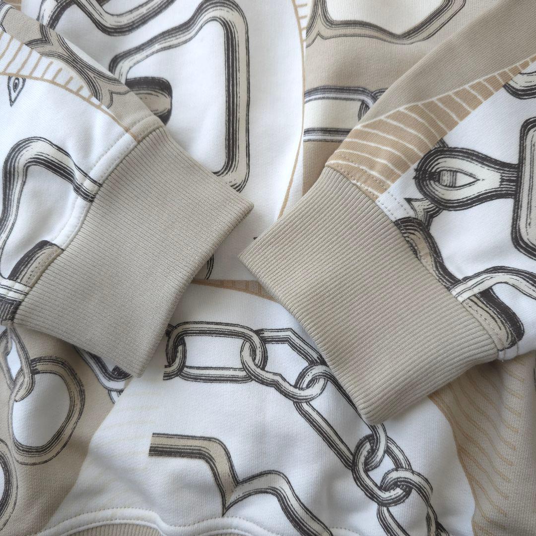 未使用【エルメス】スウェット シャツ カレイドスコープ エフェクト　36