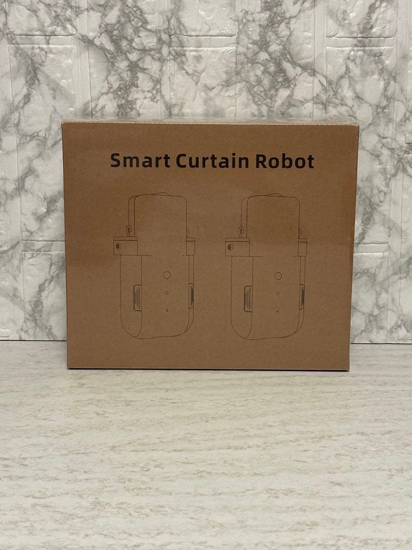 自動カーテン開閉器搭載 両開き対応 スマート家電 自動カーテンレール