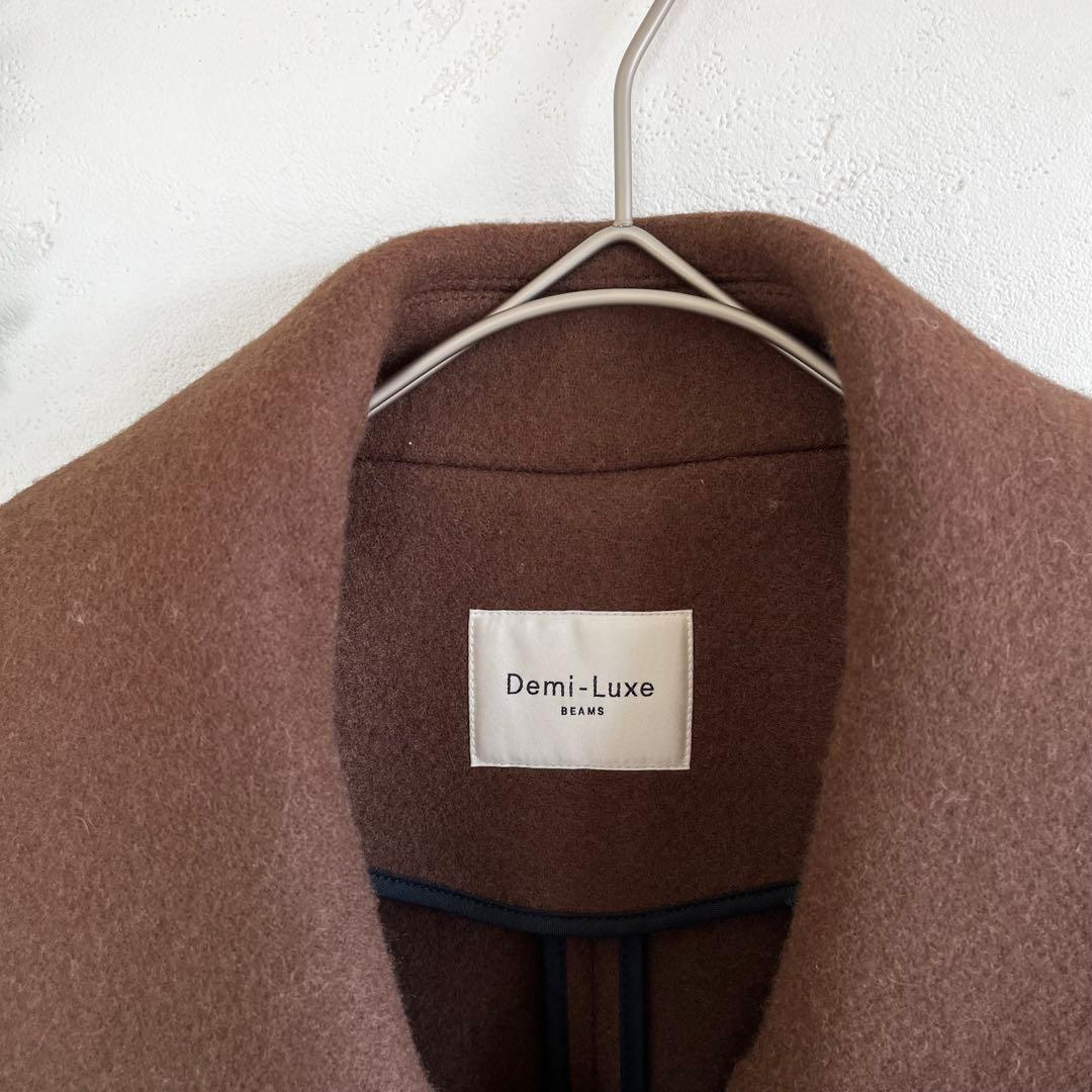 デミルクスビームス　Demi-Luxe BEAMS 新品未使用DメルトンPコート