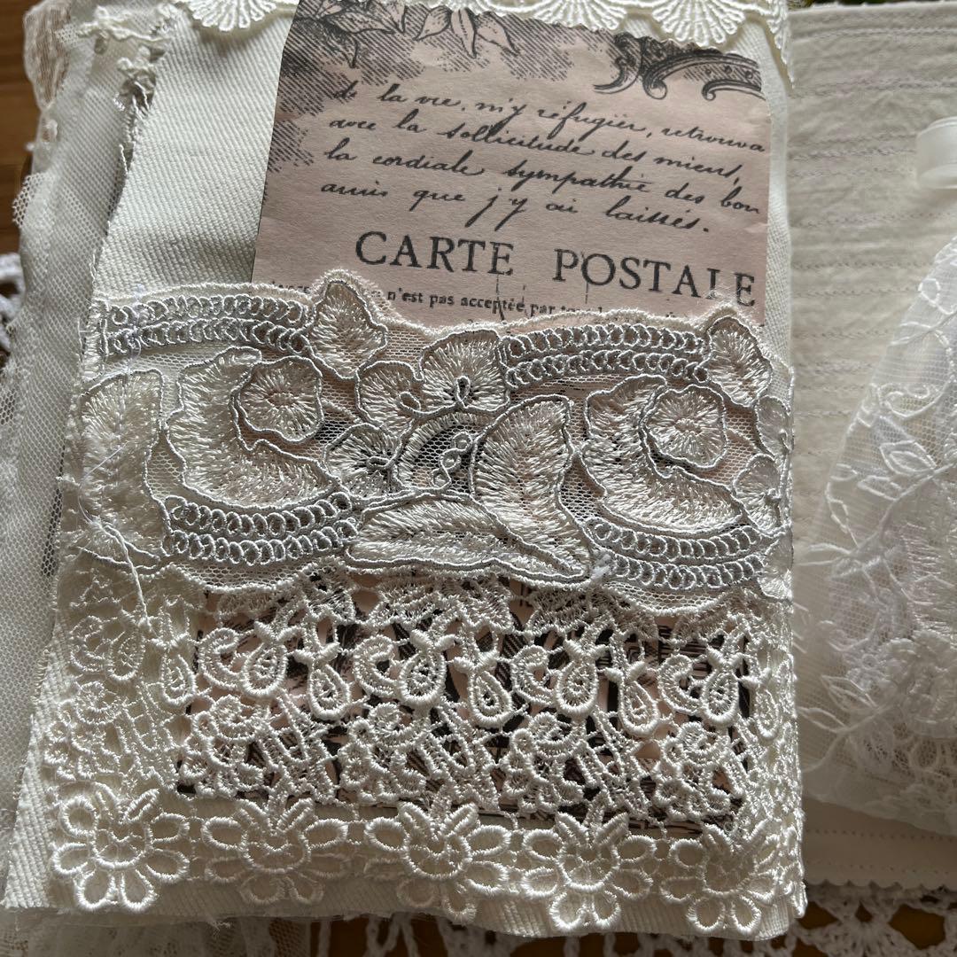 【限定1名様】 fabricジャンクジャーナル　おすそ分け素材入り　ふわふわ♪