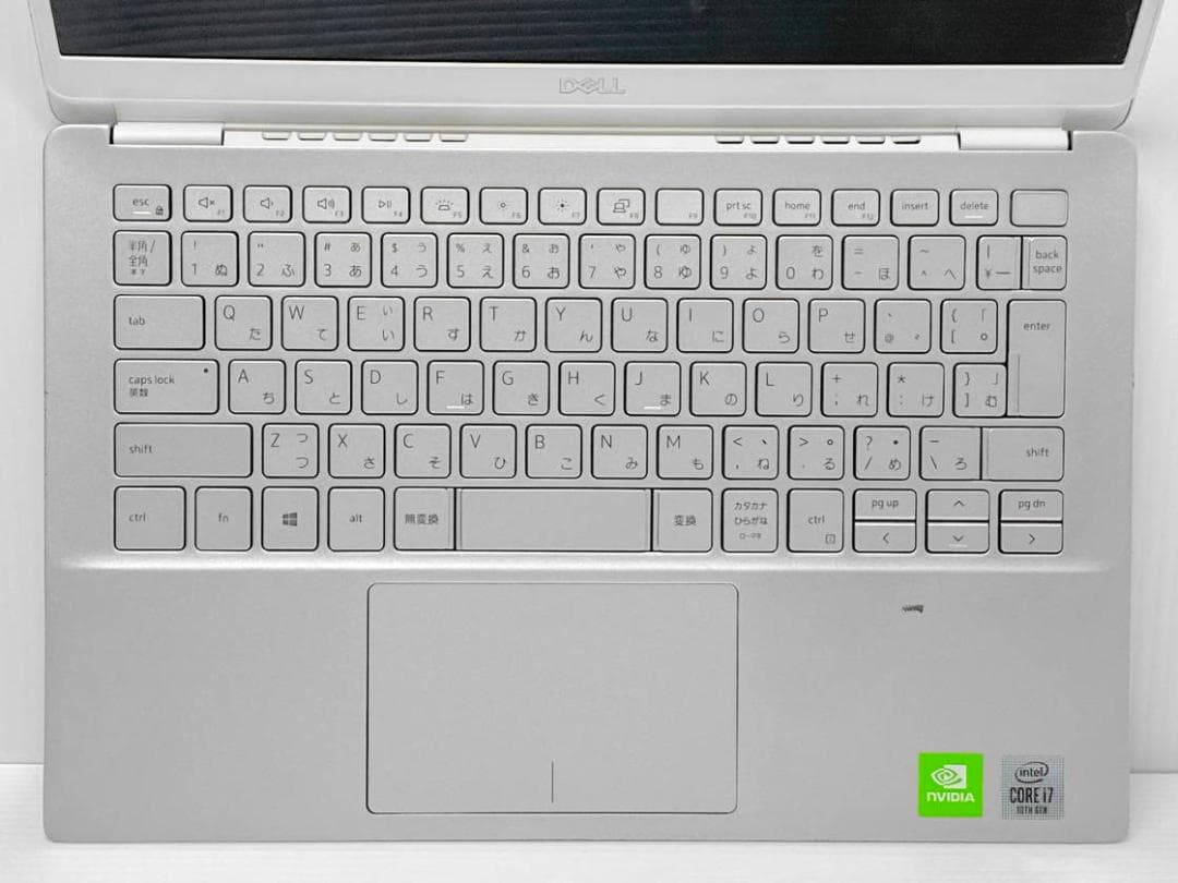第10世代Core i7 DELL Inspiron 7391 NVMe512②