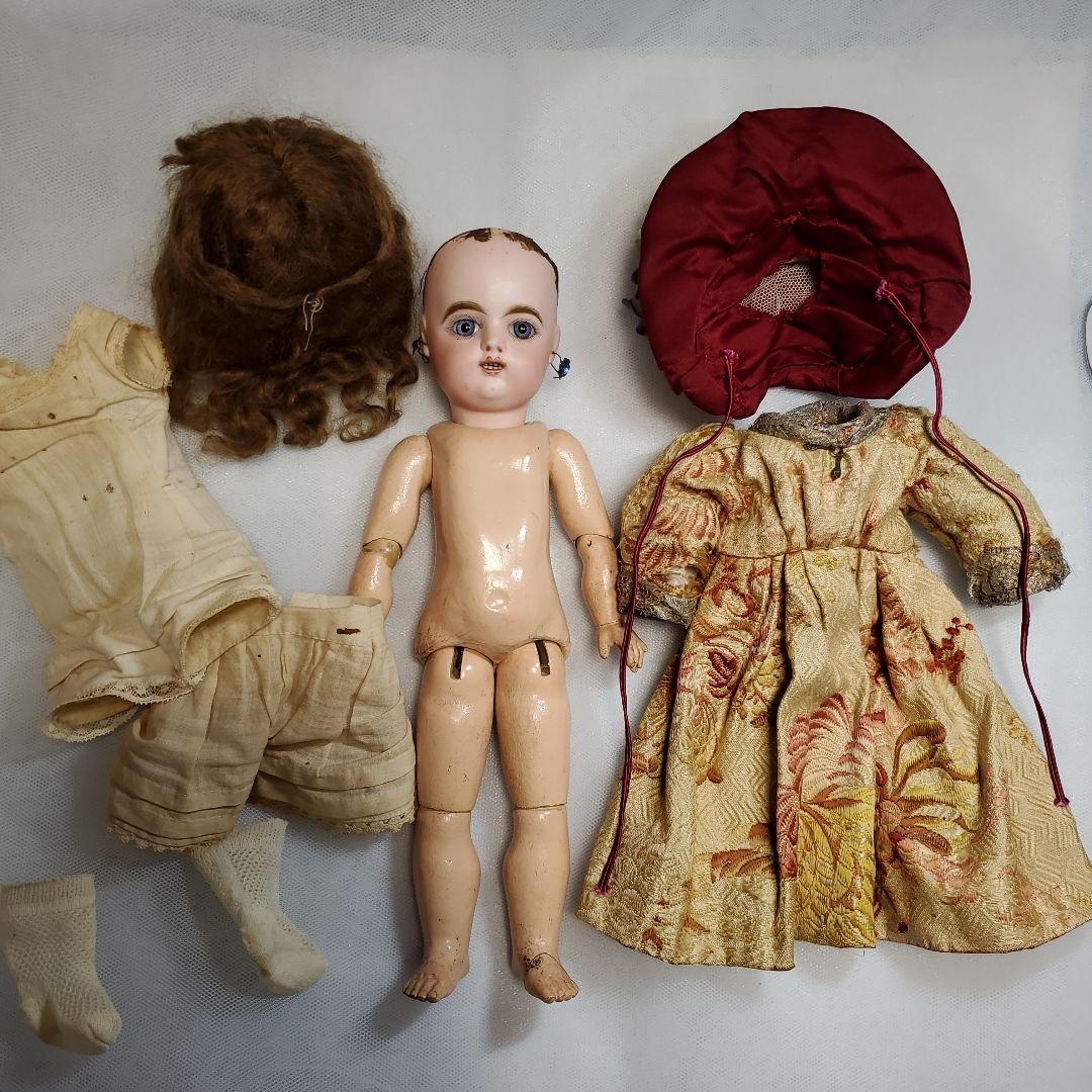 A■ビスクドール　アンティークドール　ゴーチェ