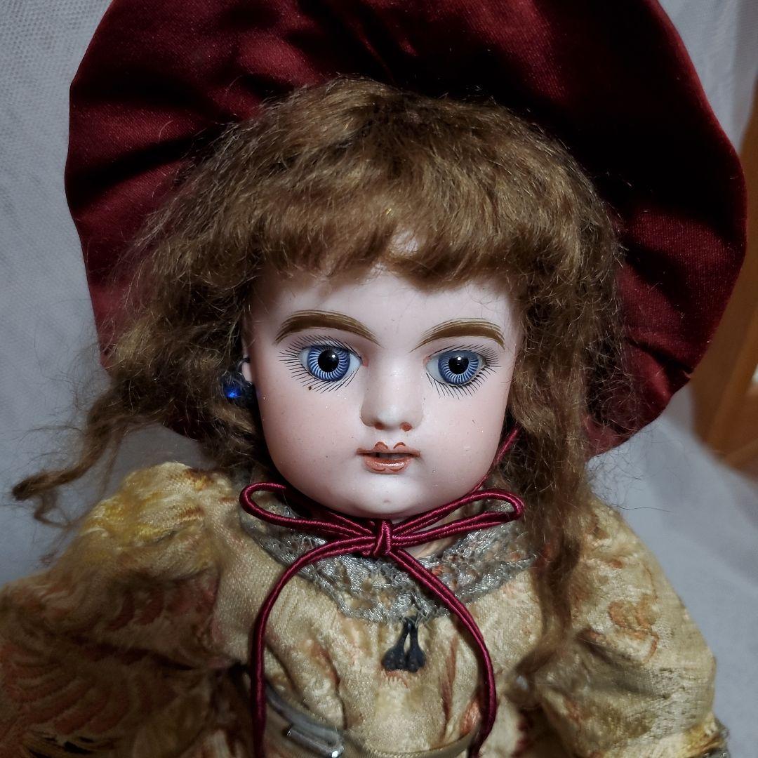 A■ビスクドール　アンティークドール　ゴーチェ