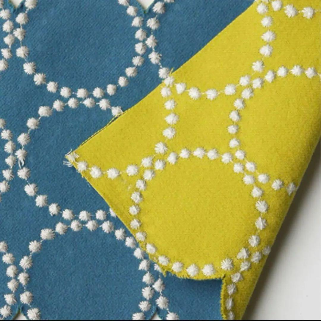 ミナペルホネン スツール タンバリン 丸椅子 【ブルー/イエロー】 チェア 椅子