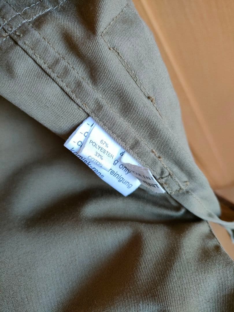希少 フランス レスキモー メンズ カーキ フィッシング ベスト L