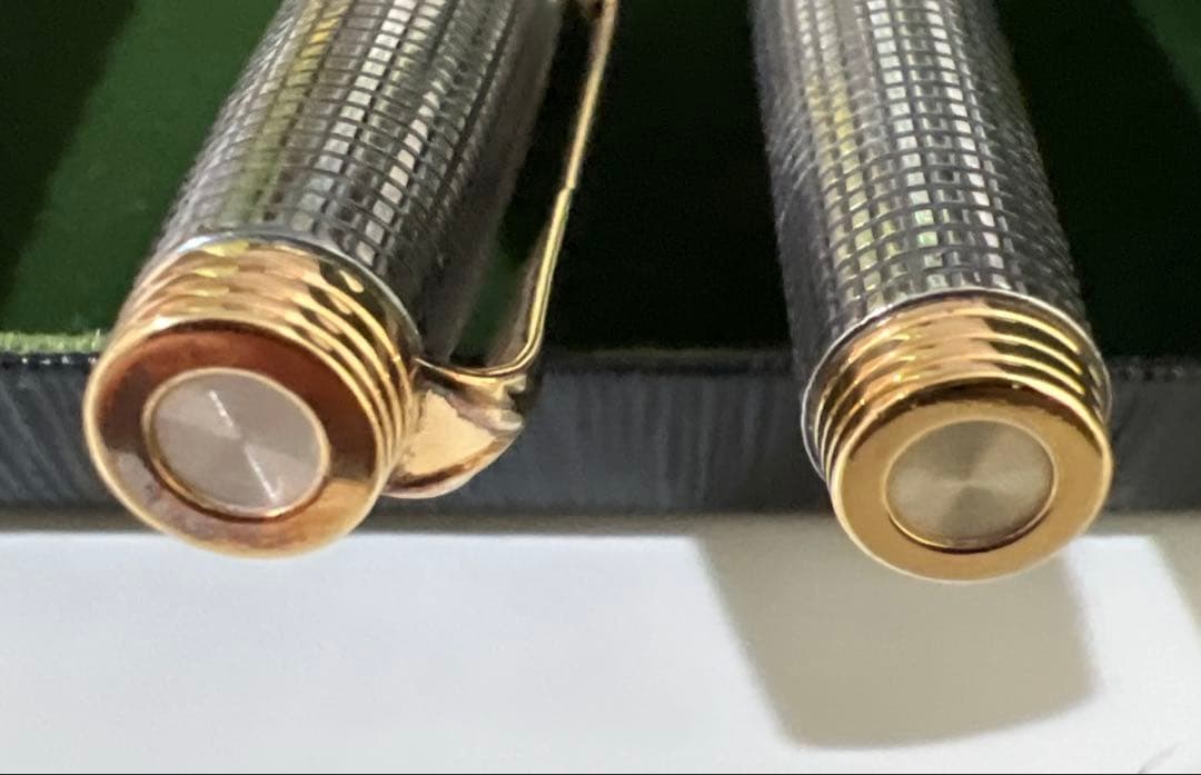 大幅値下げ‼️美品‼️PARKER シズレ 銀無垢ボディ 14K 初期型 付属品あり