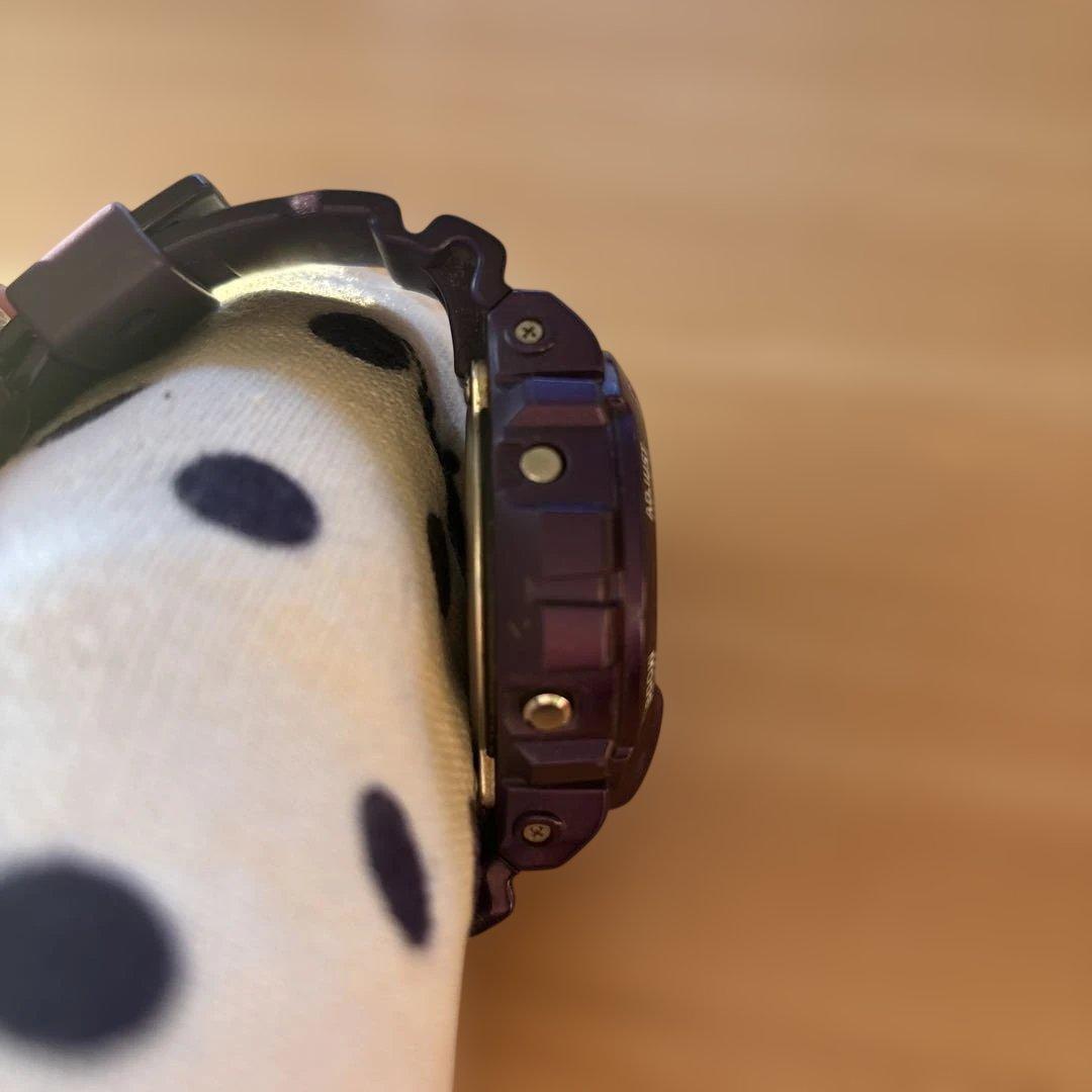 希少Ｇ－SHOCK DW6900cc :クレイジーカラーズ　gショック 紫