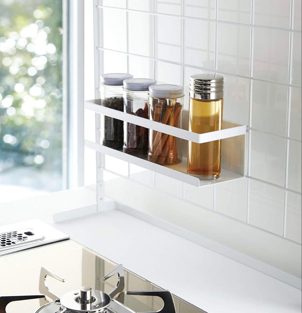 山崎実業　12点　キッチンラック　コンロ横　収納　調味料　暮らし　まとめ売り