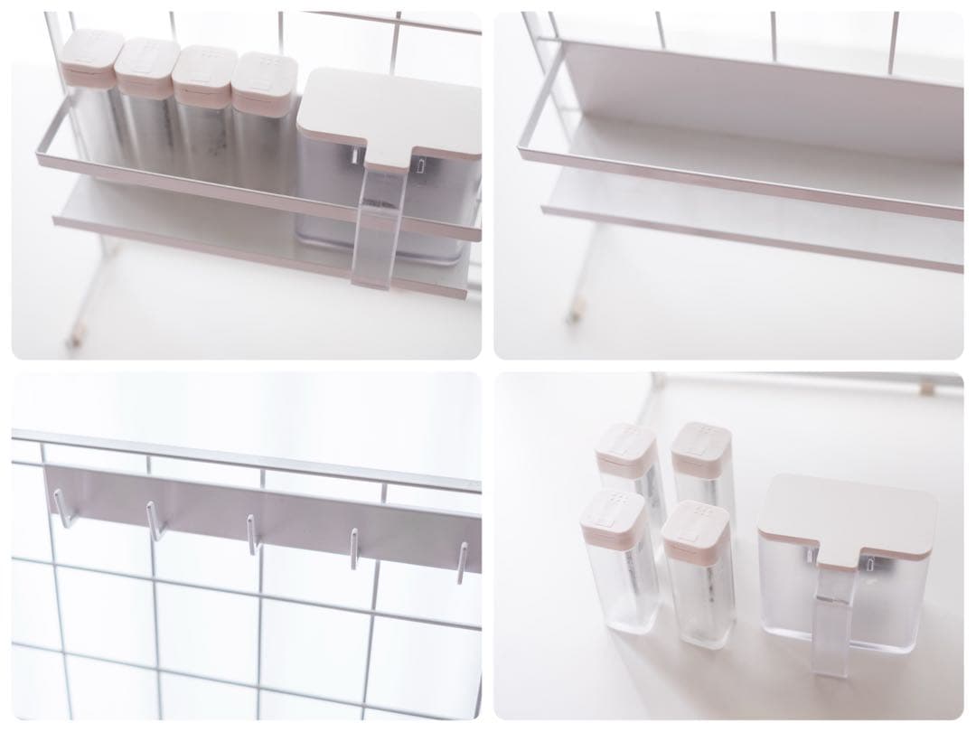 山崎実業　12点　キッチンラック　コンロ横　収納　調味料　暮らし　まとめ売り