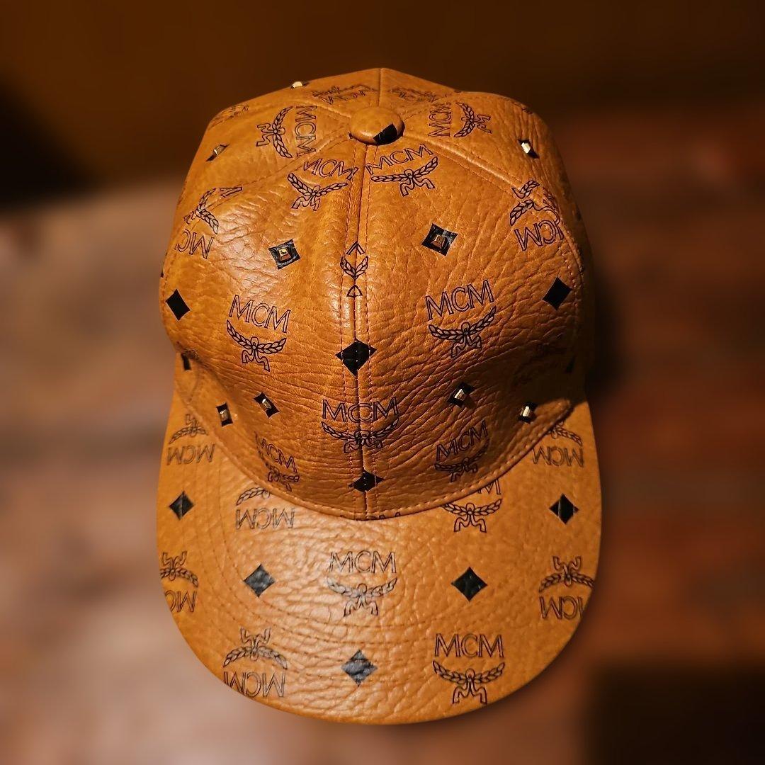 他の方厳禁マリア‼️MCMレア物スタッズ付きキャップ正規品