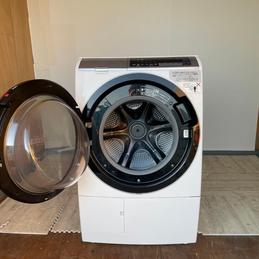 配送設置無料　HITACHI ドラム　11/6kg 大容量