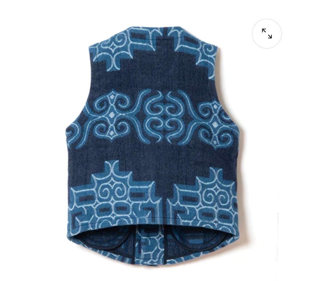 【新品未使用品】45thアイヌブランケットベスト【SP-105】