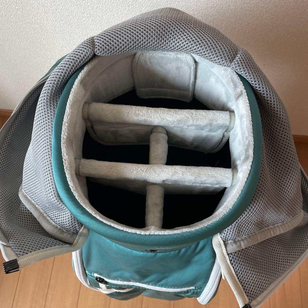 BRIEFING ゴルフバッグ ヘッドカバーセット　ピーコックグリーン