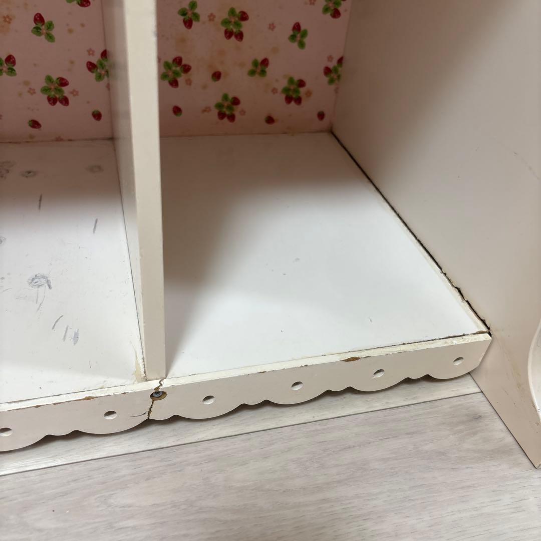 希少　マザーガーデン　本棚　シェルフ　棚　木製ラック　おもちゃ収納　リカちゃん家