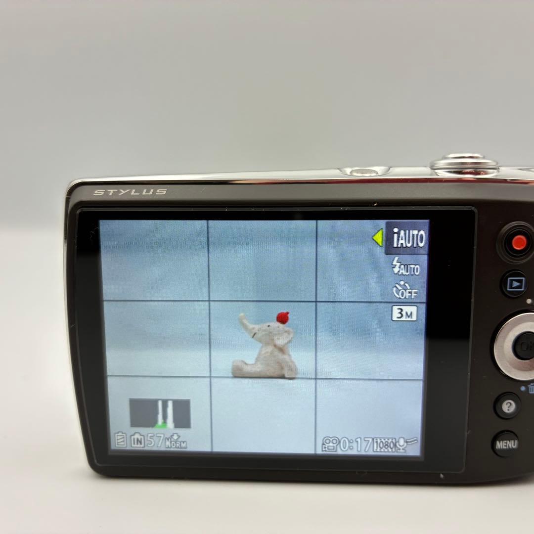 美品★ OLYMPUS STYLUS VH-515 レトロデジカメ シルバー