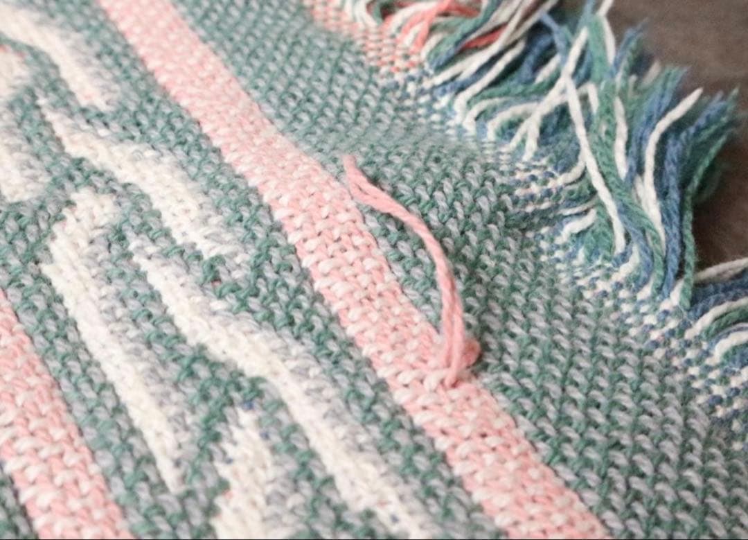 USA RUG / チューリップ柄