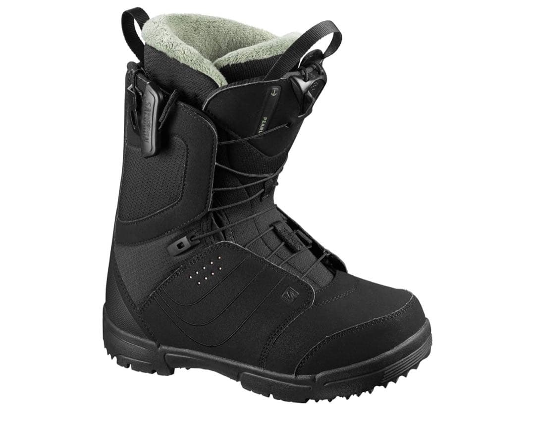 SALOMON スノーボードブーツ 黒　レディース　22.5cm