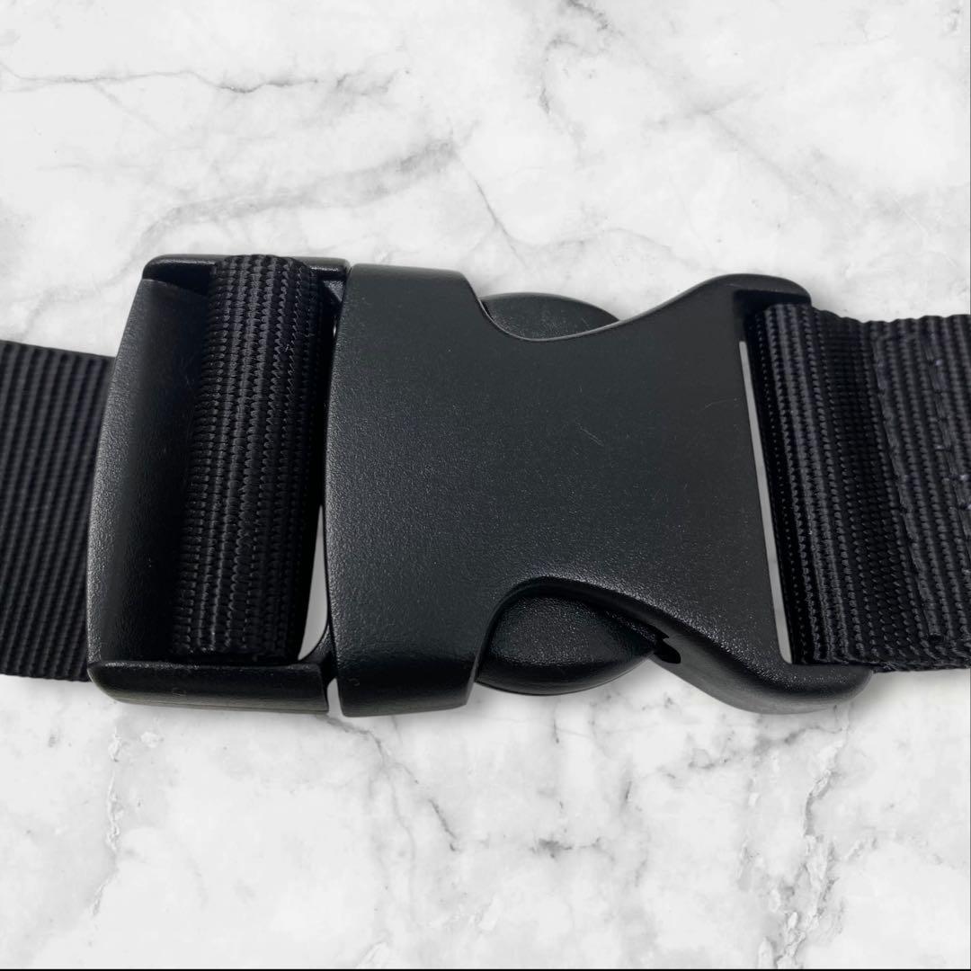 agnes b. ウエストポーチ バッグ ナイロン ブラック アニエスベー 黒