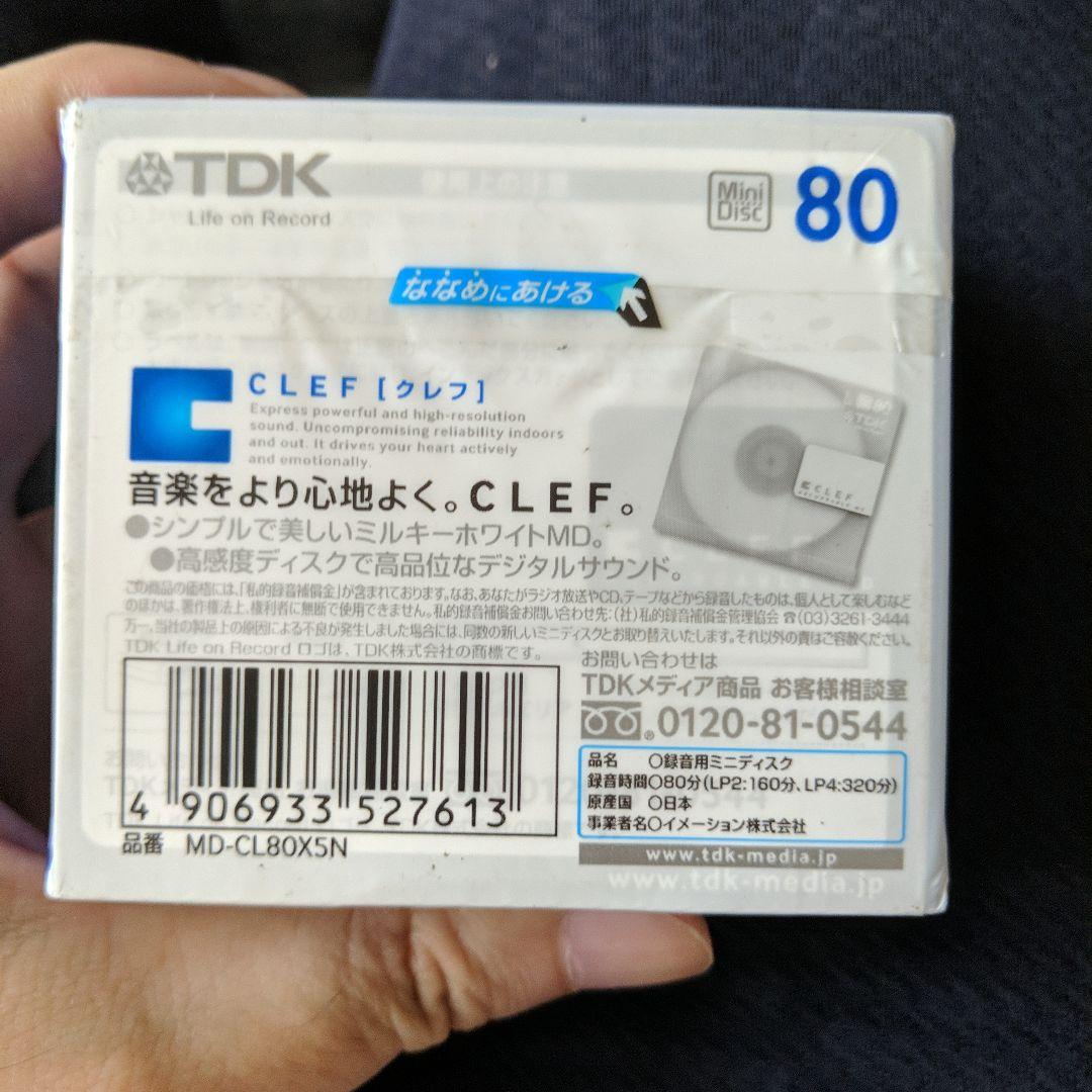 その他 TDK MD-CL80*5N