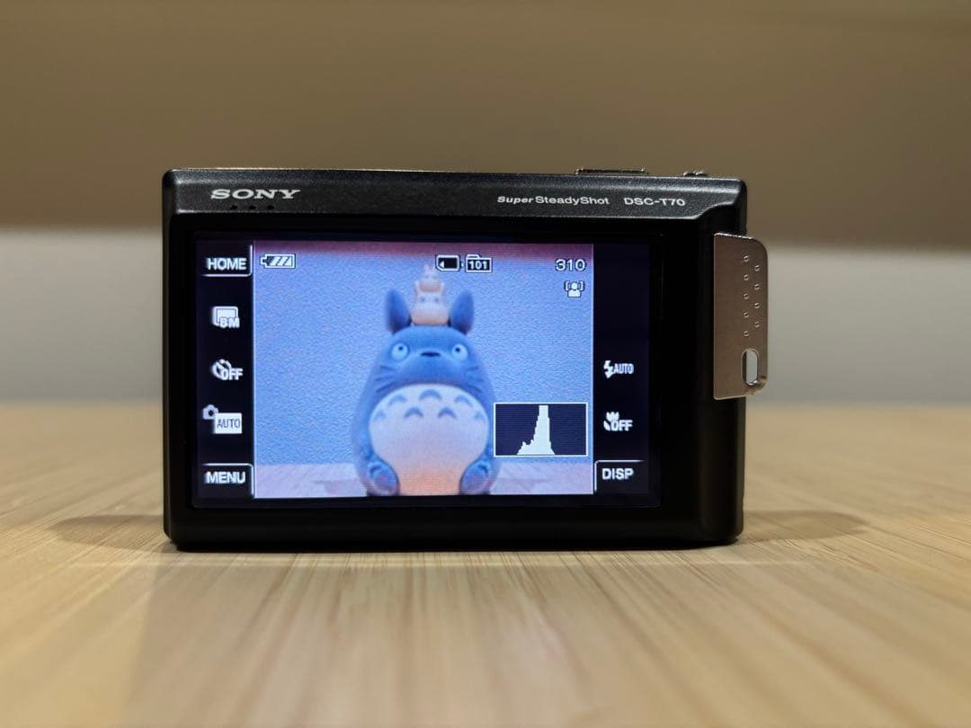 【美品】SONY Cyber-shot T70（ブラック）