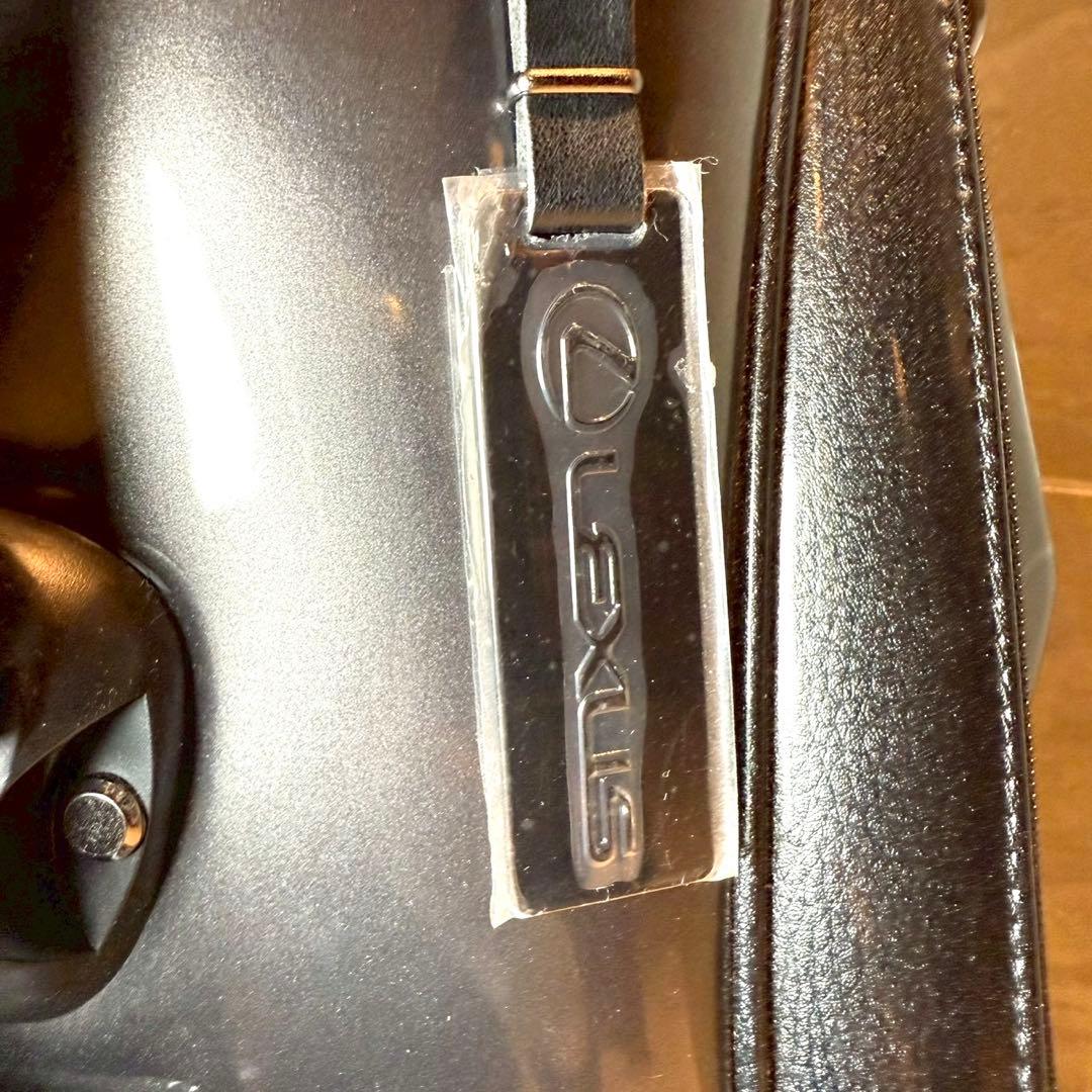 LEXUS キャディバッグ　3点式　非売品　9.5型　ゴルフバッグ　エナメル