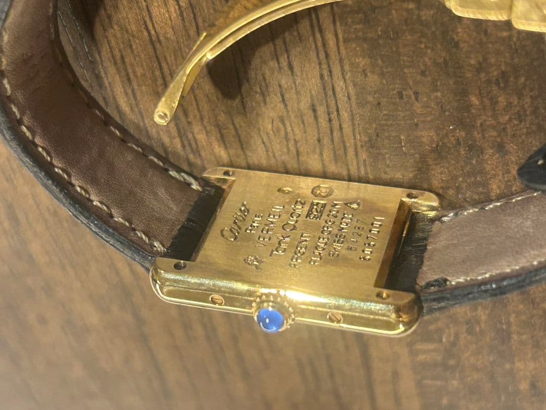 稼働品 Cartier　カルティエ/ヴェルメイユ マストタンク　クォーツ