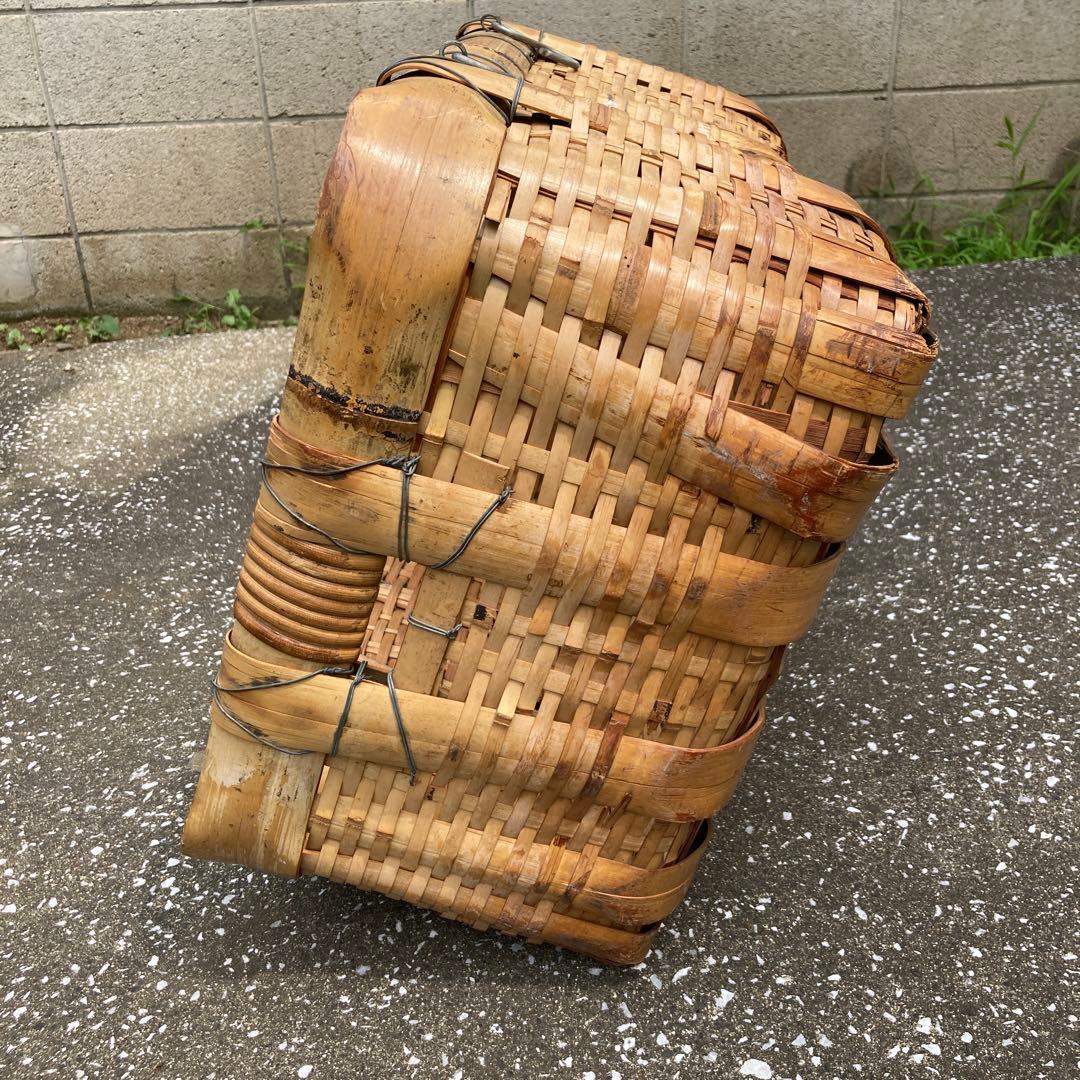 竹の角籠　大