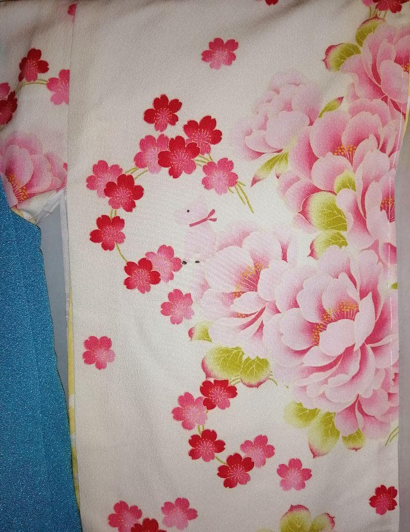 ポンポネット＆JAPAN STYLE 七五三 3歳.着物.被布女の子セット 3⑬