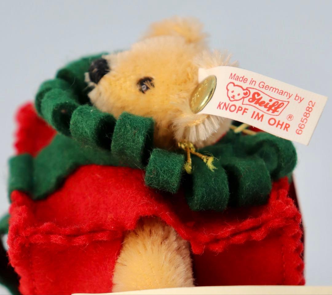 Teddybär Christmas Ornam. シュタイフ・オーナメントベア