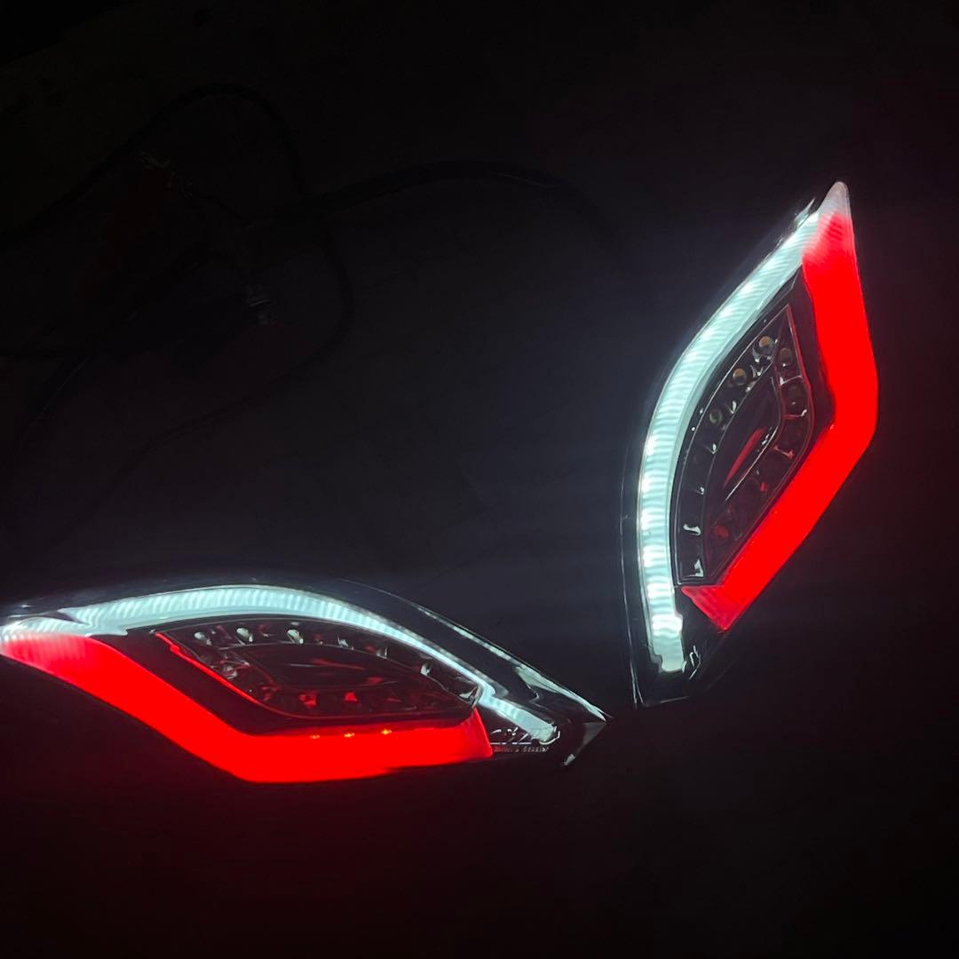 シグナス 3型 電装堂ウィンカー RED ドラゴンアイ