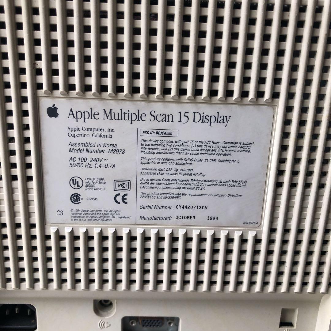 Macデスクトップ Macintosh Performa 630 Apple Computer