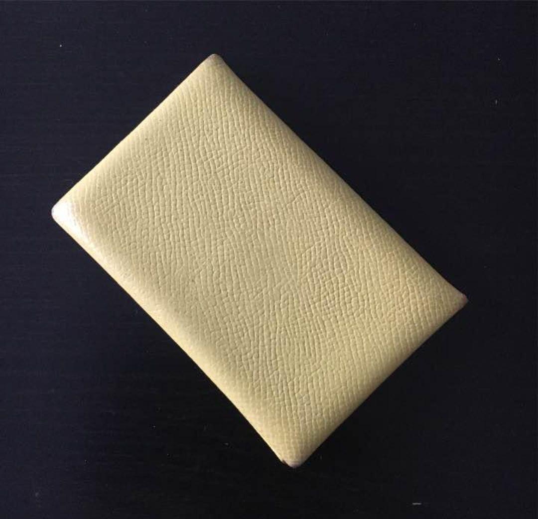 HERMES カルヴィ イエロー