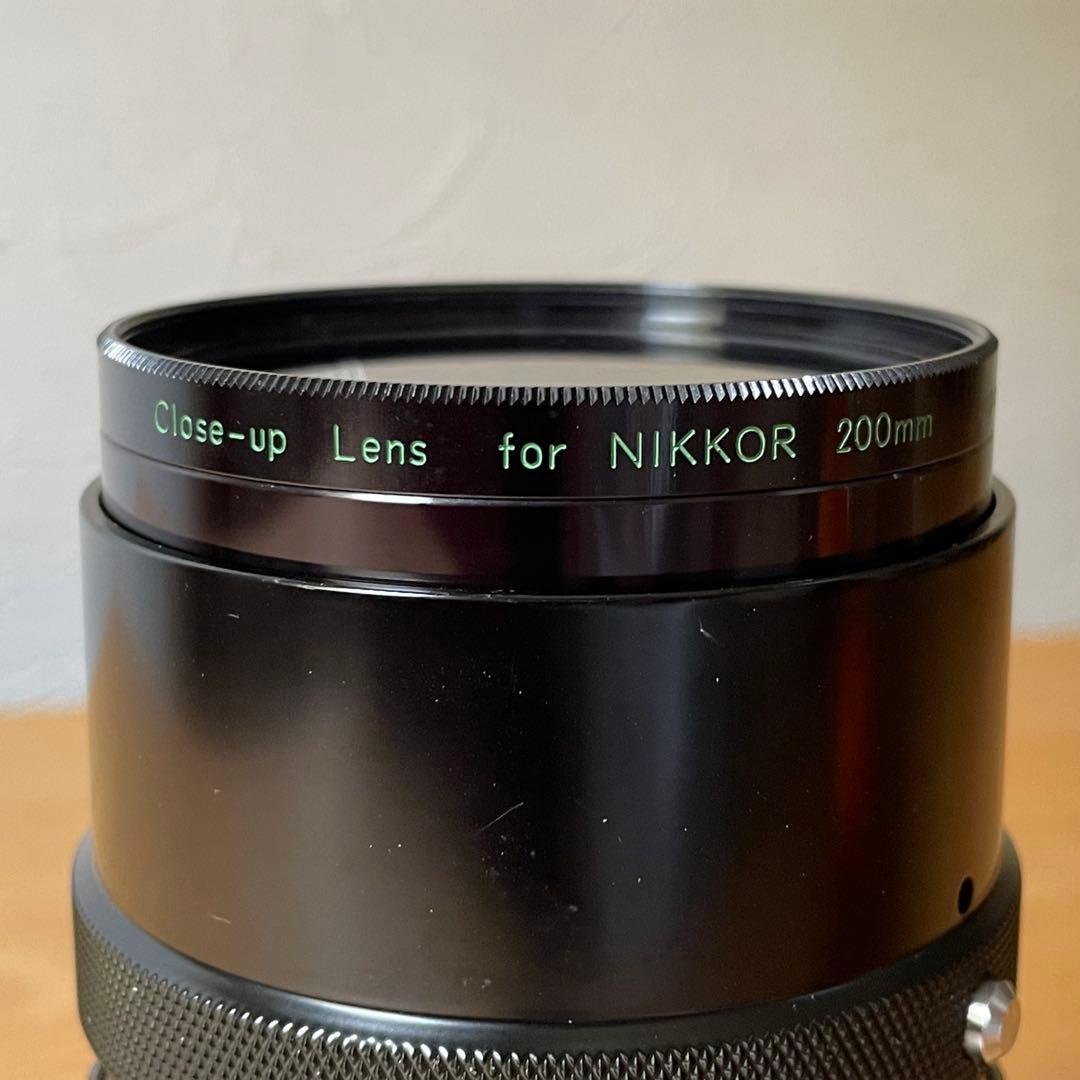ニコンNIKKOR-P 200mm f4 ゼンザブロニカ交換レンズ ケース付
