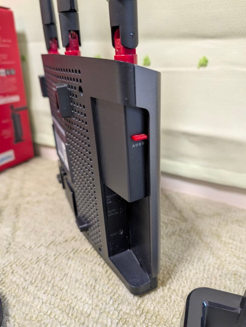 Buffalo wi-fiルーター WXR-6000AX12S