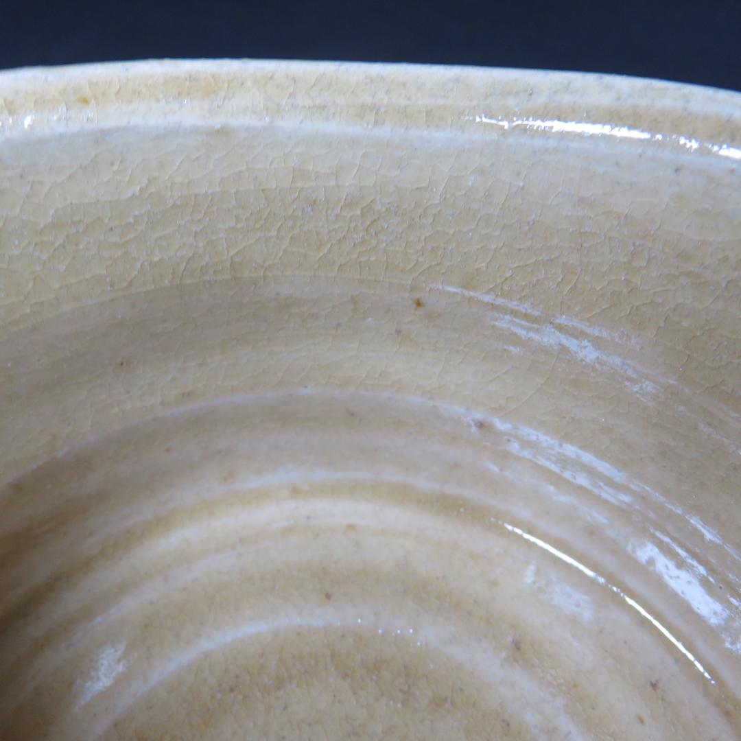 茶碗 黄瀬戸 加藤光右衛門 山十窯 抹茶碗 茶器 茶道具 共箱