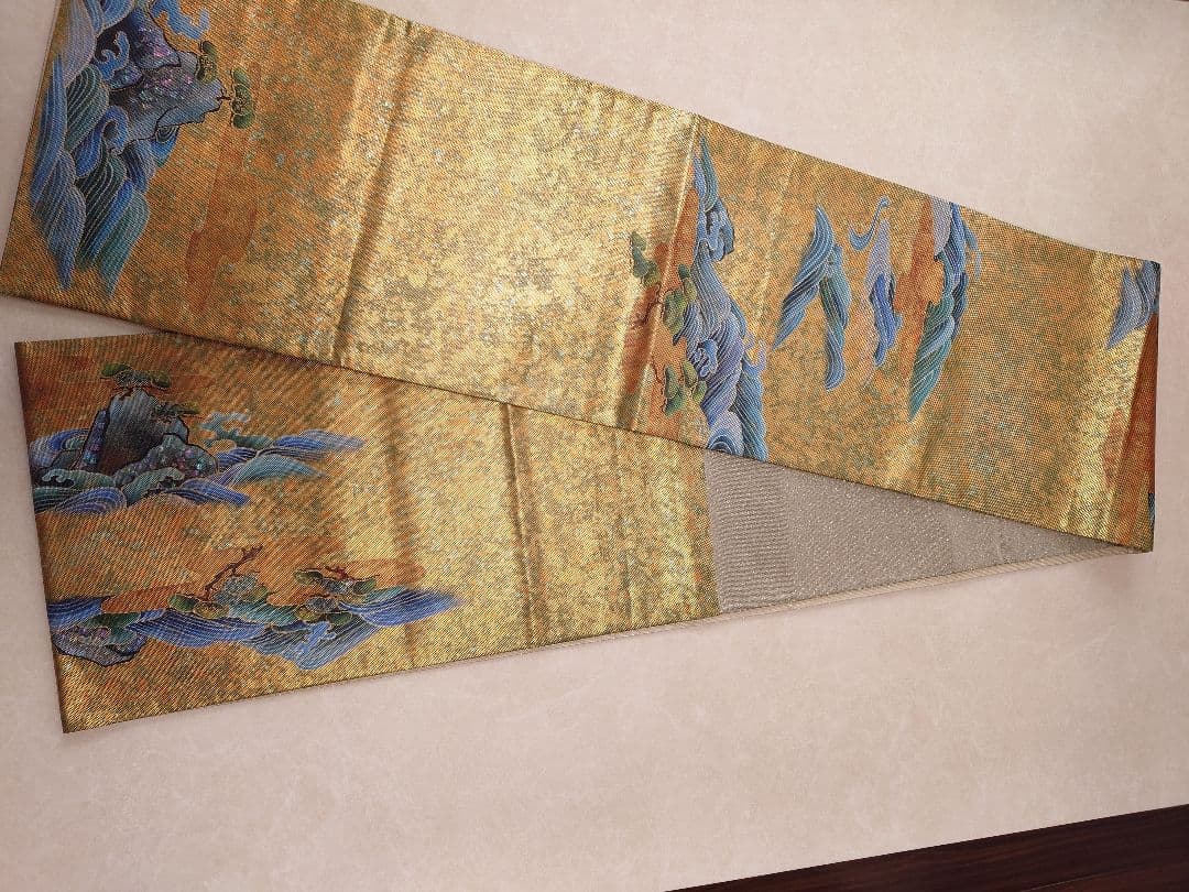 ○高級　袋帯　正絹