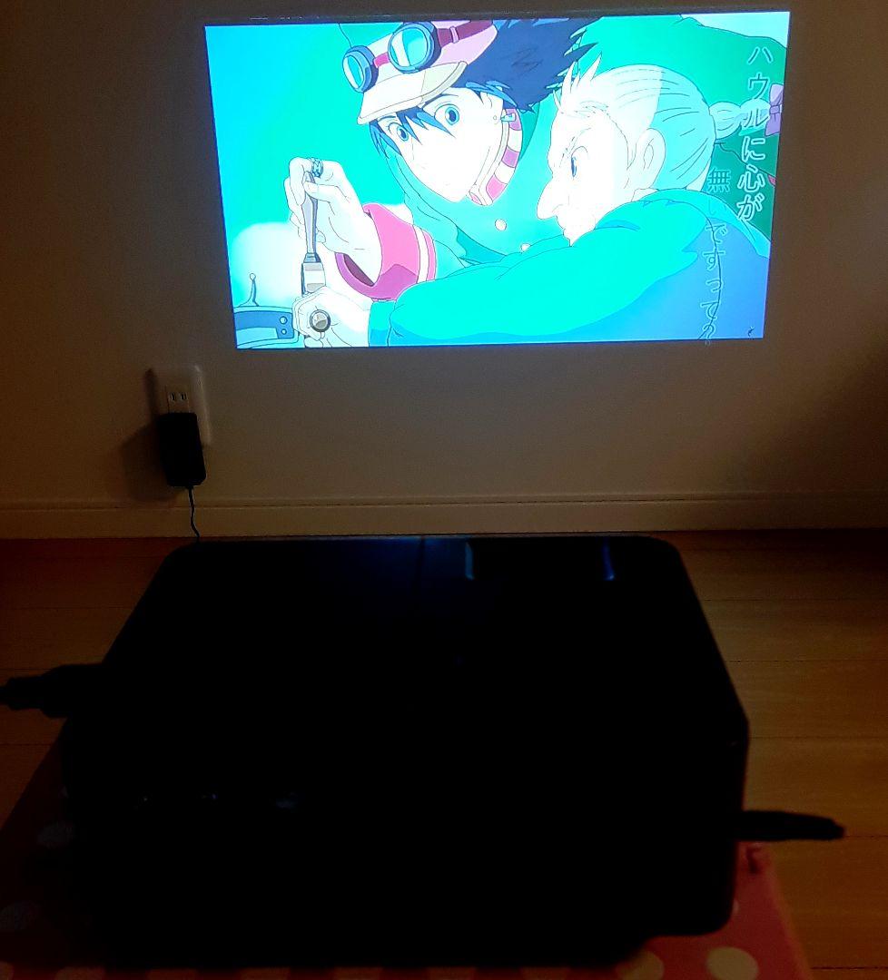 エアリア LED PROJECTER2 SD-PJHD02　ホームプロジェクター